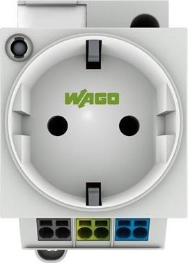 Actual product image Wago Control cabinet socket outlet 709-581 light grey