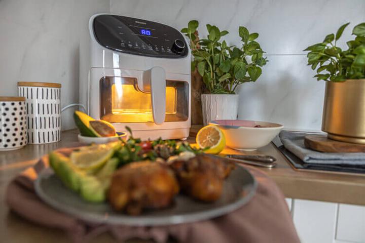 Actual product image 4Swiss ABB-021 BK mini oven