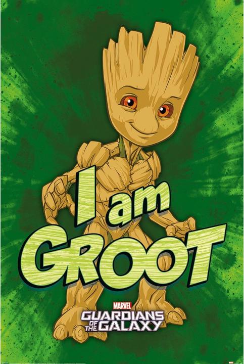 Produktbild Guardians of the Galaxy Poster I Am Groot (61 x 91.5 cm)