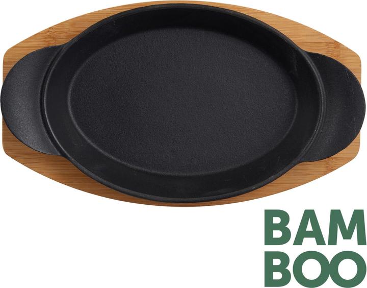 Actual product image Dangrill Grill Pan Oval, 15 x 22 x 3 cm