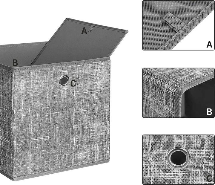 Immagine prodotto Songmics Boxy (30 x 30 x 30 cm, 27 l)