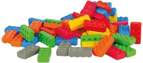 Marioinex Bricks Junior Plattform 12 Stück + 16 Blöcke