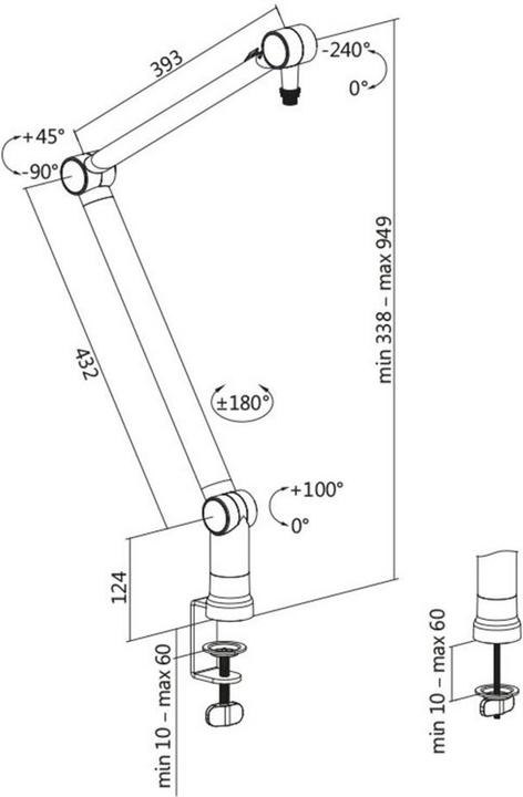 Produktbild LogiLink Professioneller Mikrofonarm