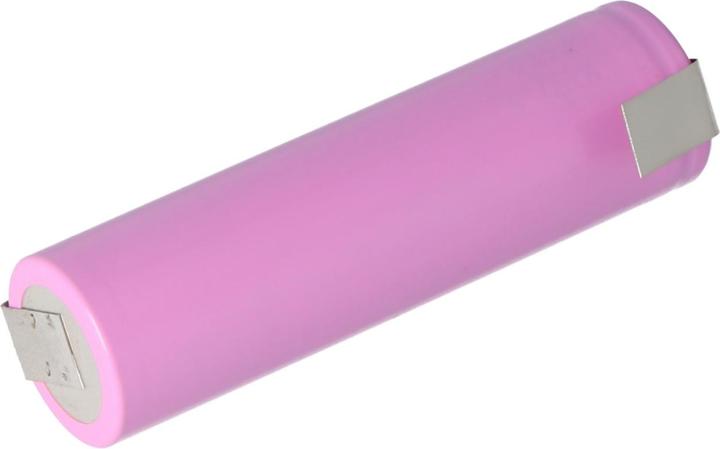 Actual product image Samsung Battery INR18650-35E flat positive pole selectable with or without solder tags (1 pcs., 18650, 3500 mAh)