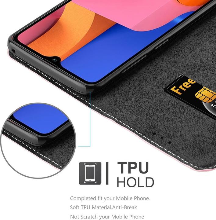 Produktbild Cadorabo X-Wallet Kunstlederkombi Hülle (Samsung Galaxy A20s)