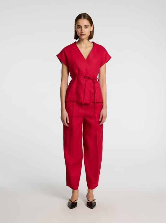 Immagine prodotto Selected Femme 100% Leinen Barrel Fit Hosen (38)
