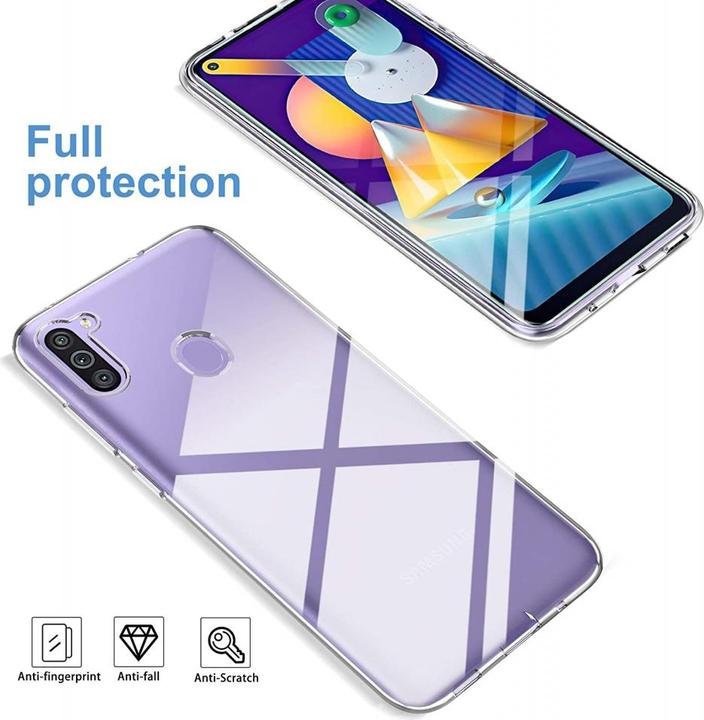 Immagine prodotto Screenguard Custodia trasparente in TPU flessibile per Samsung Galaxy M11 (Samsung Galaxy M11)