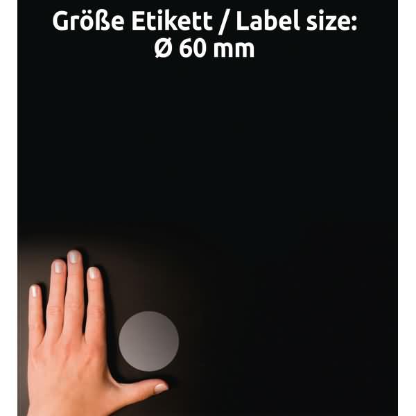 Actual product image Avery Transparent labels