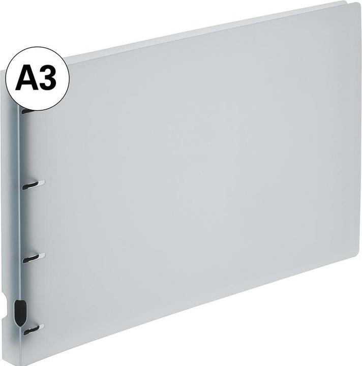 Image du produit Kolma Livret de présentation Vision A3 horizontal 4 anneaux hauteur de remplissage 2 cm incolore (A3, 30 mm, 1 pièce(s))
