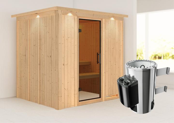 Immagine prodotto Karibu Daria con ghirlanda sul tetto (Controllo interno Plug & Play 3,6 KW)