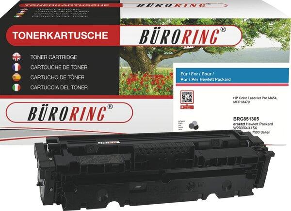 Image du produit Büroring Toner 415X, ersetzt HP W2030X, ca. 7.500 Seiten, schwarz