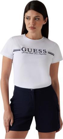 Guess Damen T-Shirt T-Shirt Weiss