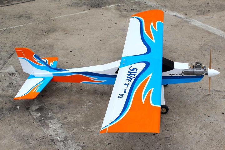 Produktbild Seagull Models SG-Models ) Swift V2 63" ARF Trainer 7-10ccm / Elektro (Motorflugzeug)