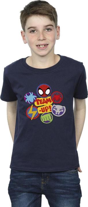 Actual product image Boys Spidey And His Amazing Friends Team Up T-Shirt (140, 146)