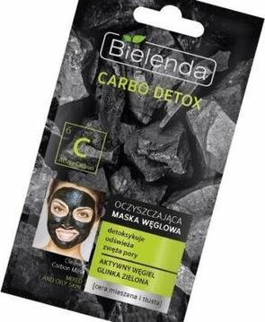Bielenda Carbo Detox Cleansing Charcoal Mask For Combination And Oily Skin 8G