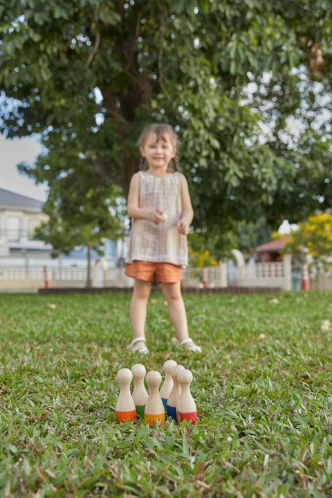 Actual product image Plantoys Bowling Set