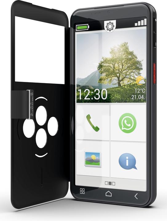 Produktbild Emporia Smart.7 lite (128 GB, Schwarz, 5.45", Single SIM, 13 Mpx, 4G)
