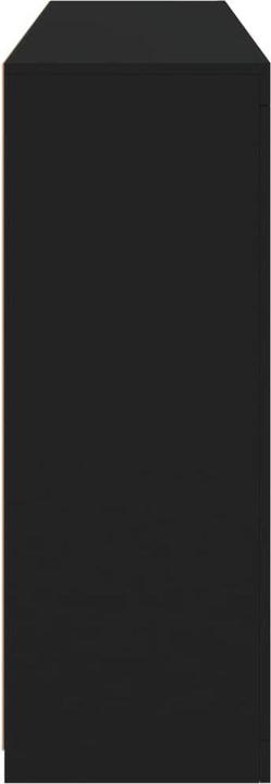 Actual product image VidaXL Sideboards with LED lights 3 pcs. black (142.5 x 37 x 100 cm)