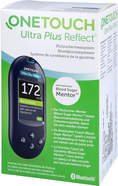 Actual product image OneTouch One Touch Ultra Plus Reflect Blood Glucose Meter mg/dL, 1 pc (Glucose monitors)