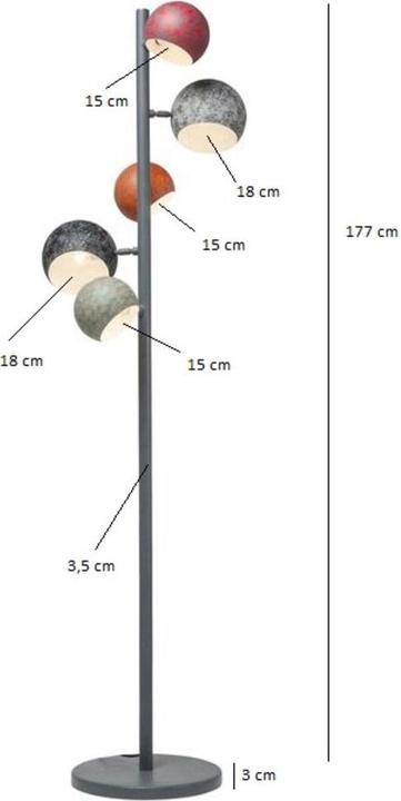 Produktbild Kare Design Calotta Antico 5er (E14)