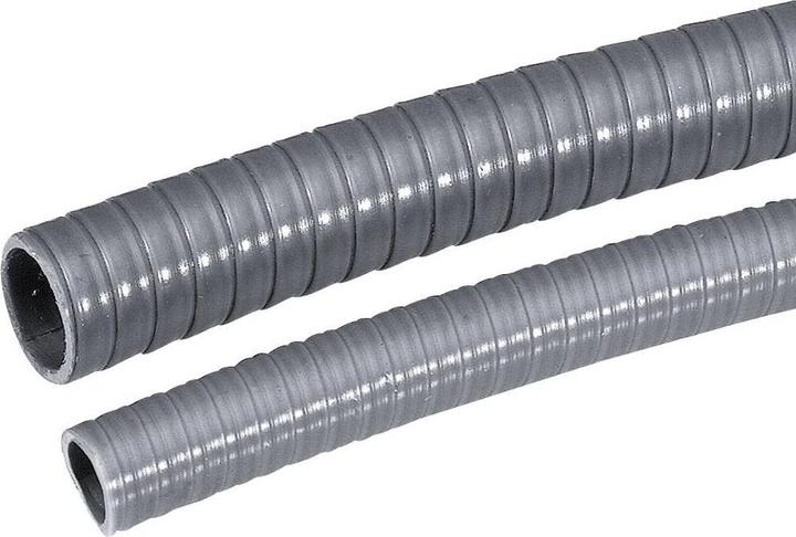 Lapp Tube ondulé gris argenté (1000 cm)