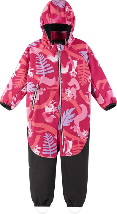 Reima Kleinkinder Softshell Overall Mjosa Bright Berry