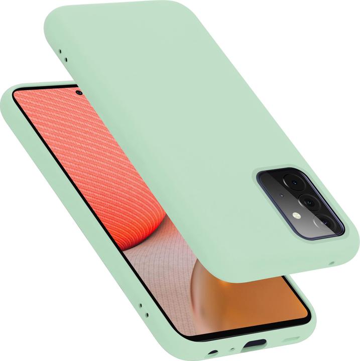 Actual product image Cadorabo TPU Liquid Silicone Case Cover (Samsung Galaxy A72, Samsung Galaxy Note 5)
