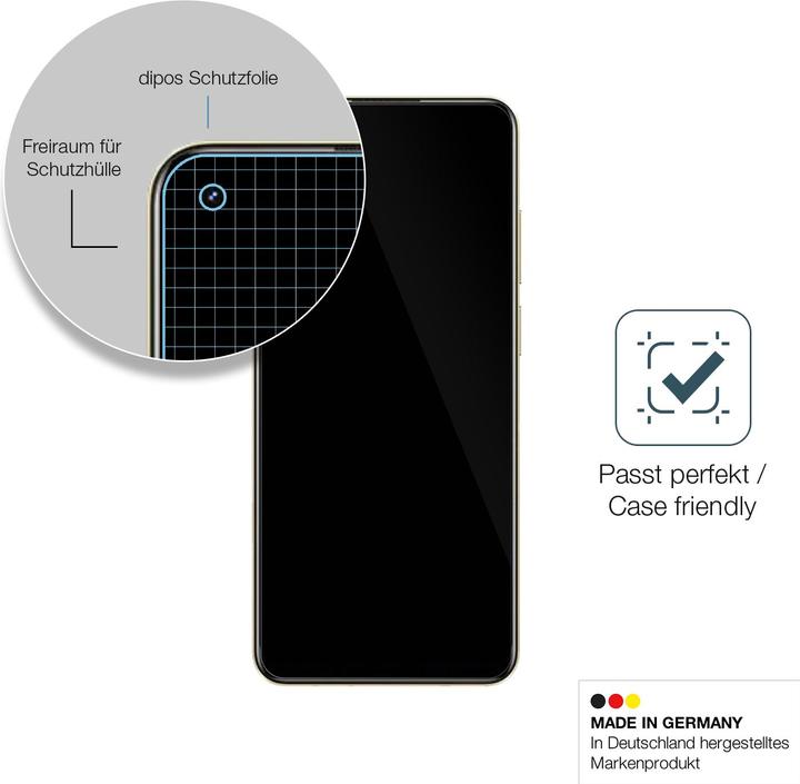 Produktbild Dipos Displayschutz Anti-Shock (2 Stück, Realme 11)