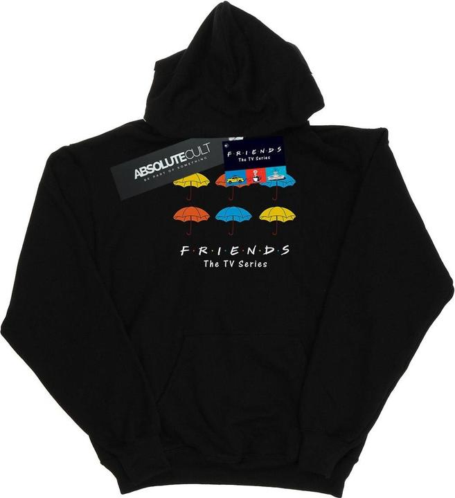 Actual product image Friends Girls Coloured Umbrellas Hoodie (128)