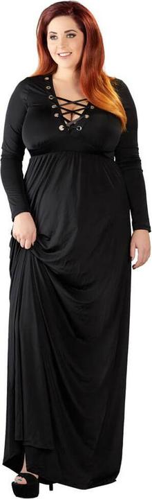 Actual product image Cottelli Collection Long Dress With Lacing (L)
