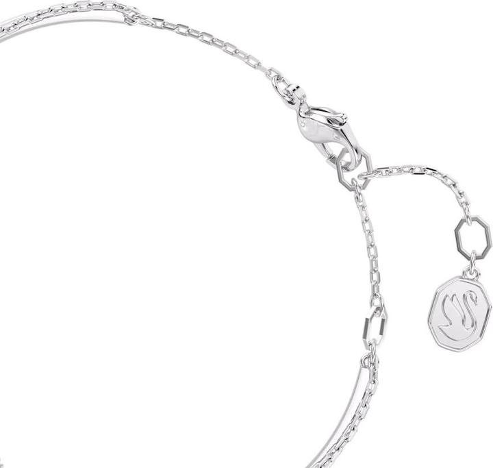 Image du produit Swarovski Hyperbola Bracelet Infini Blanc (16.50 cm, Métal Swarovski)