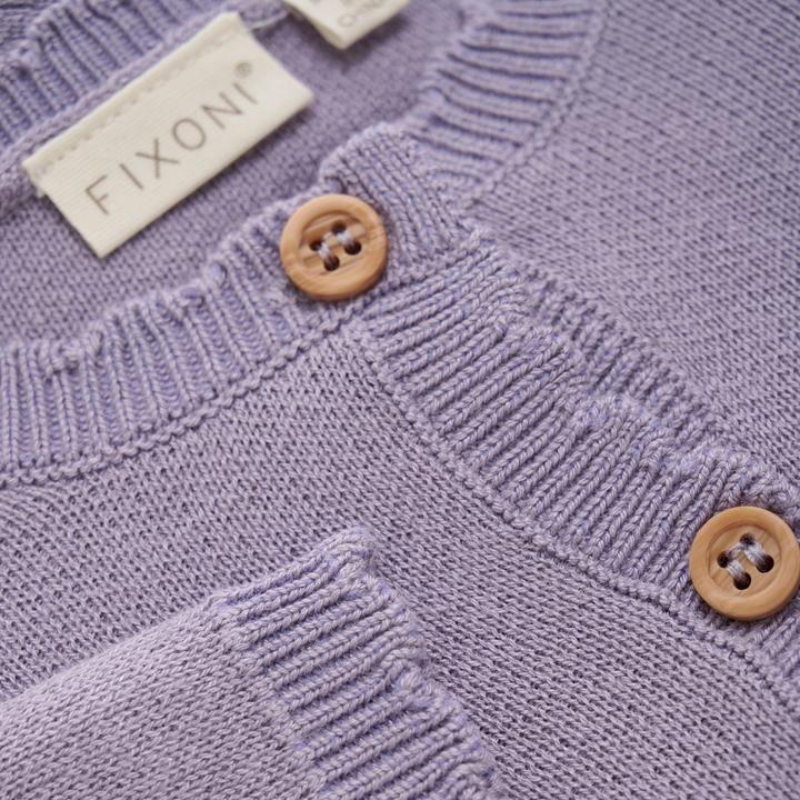 Produktbild Fixoni Strickjacke Bambus Lavender (74)
