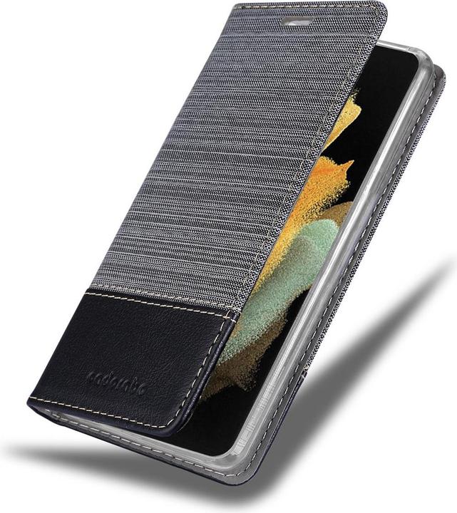 Actual product image Cadorabo Book Jeans Optics Cover (Samsung Galaxy S21 Ultra)