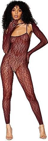 Produktbild Dreamgirl Catsuit Bodystocking and Shrug DiamondOne Size (One Size)