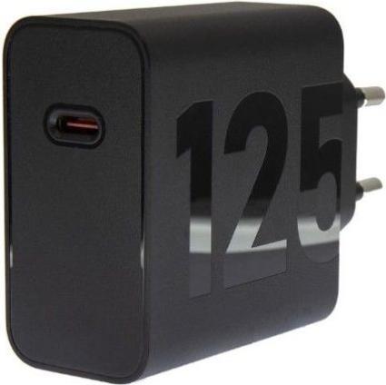 Image du produit Motorola Chargeur mural TurboPower 125W GaN USB-A w/ 1m USB-C Black (125 W)