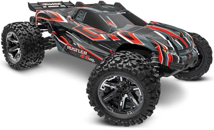 Traxxas Rustler 4x4 Vxl HD ohne Akku und Ladegerät (RTR Ready-to-Run)