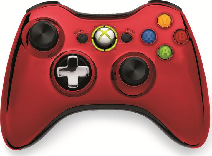 Microsoft Xbox 360 Wireless Controller Chrome (Xbox 360)