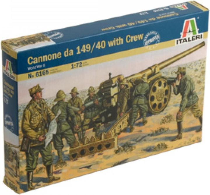 Produktbild Italeri Italian Cannone 149/40 w/crew