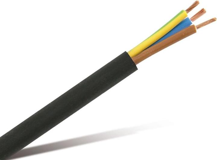 Image du produit Eneroid Câble H03VV-F, 3x0,75, 100m, noir (100 m)