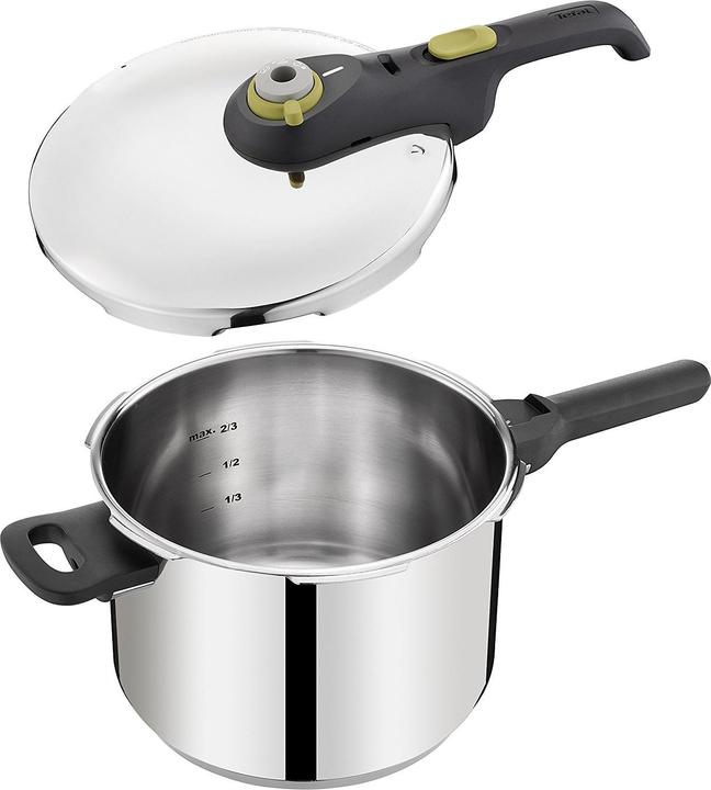 Actual product image Tefal Secure 5 Neo (22 cm, Steam cooker, Stainless steel)