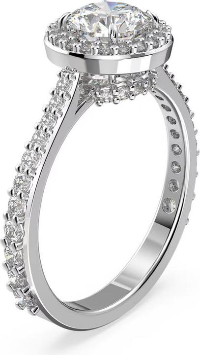 Actual product image Swarovski Constella Cocktail Round Pavé Ring Silver (55)