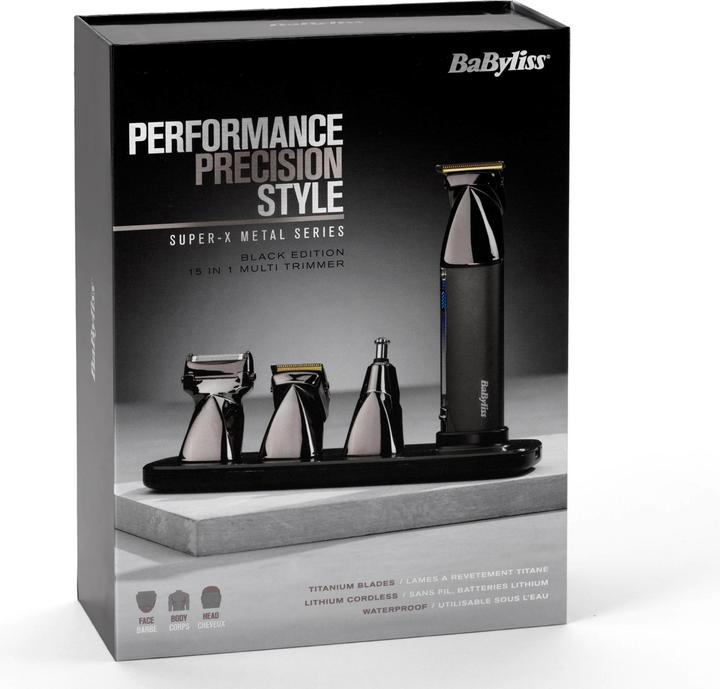 Image du produit BaByliss Super-X Metal 15 in 1 Multitrimmer MT991E