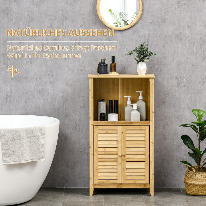 Image du produit Homcom Armoire de salle de bains (50 x 25.5 x 92 cm)
