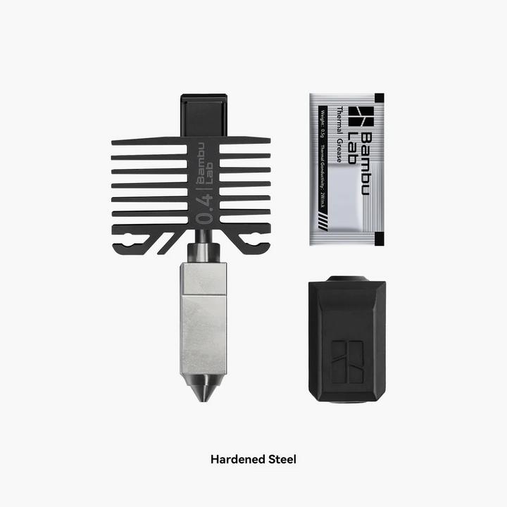 Actual product image Bambu Lab X1/P1 Hotend - hardend steel 0.4mm (Blast pipe)