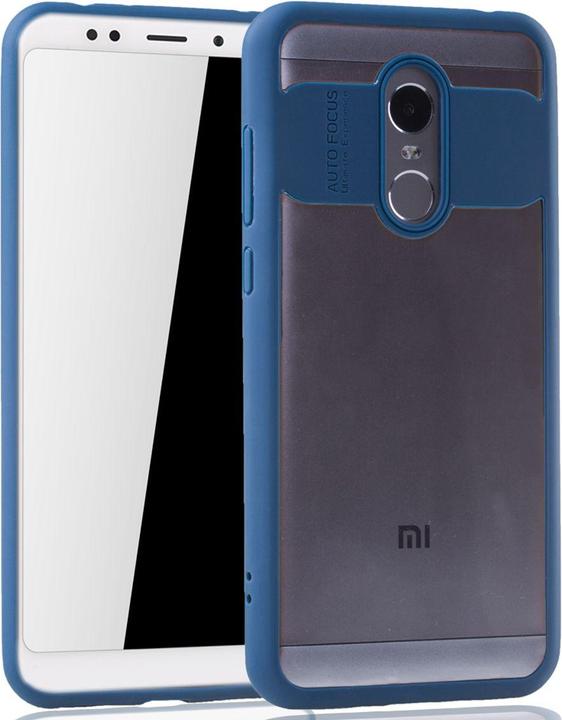 Produktbild König Design Ultra Slim Case für Xiaomi Redmi 5 Plus Handyhülle Schutz Cover Bumper Blau Neu (Xiaomi Redmi 5 Plus)