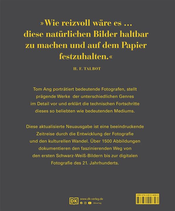 Produktbild DK Schöne Künste. Fotografie (Deutsch, Tom Ang, 2023)