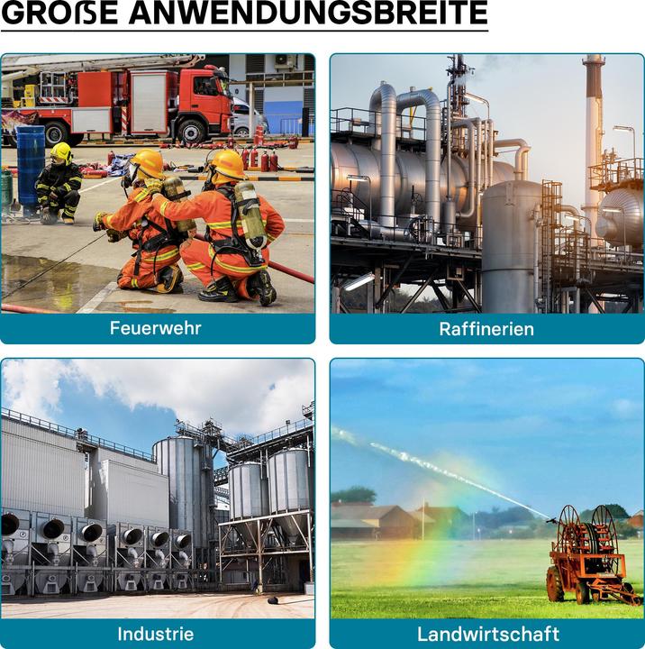 Produktbild Wiltec Übergangsstück Storz Kupplung B 75 auf C 52 Aluminium Feuerwehrschlauch