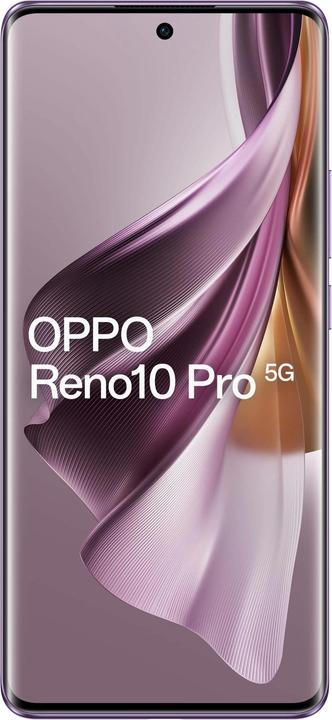 Produktbild OPPO Reno 10 Pro (256 GB, Glossy Purple, 6.70", Dual SIM, 50 Mpx, 5G)