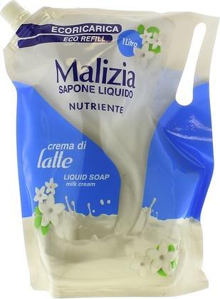 Malizia Ecoricarica Milch Flüssigseife 1L (Flüssigseife, 1000 ml)