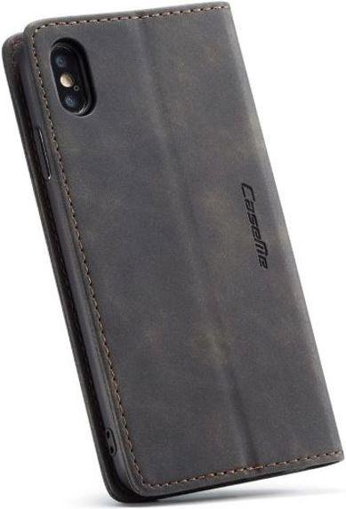 Produktbild Caseme Leder Flip Wallet Case Hülle (Apple iPhone XS Max)